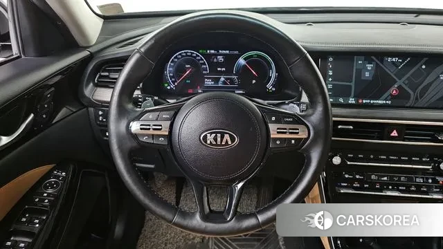 Kia K7 Premier Hybrid 2021 Синий из Кореи, фото 3