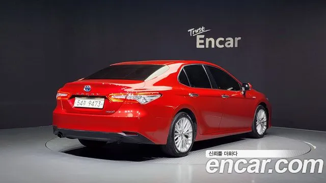 Toyota Camry (XV70) 2018 Красный из Кореи, фото 3