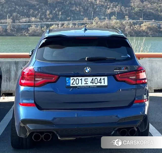 BMW X3M (G01) 2021 Синий из Кореи, фото 3