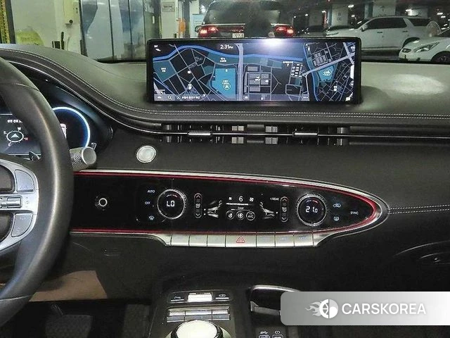 Genesis GV70 2021 Синий из Кореи, фото 3
