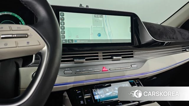 Hyundai The New Grandeur IG Hybrid 2022 Черный из Кореи, фото 3