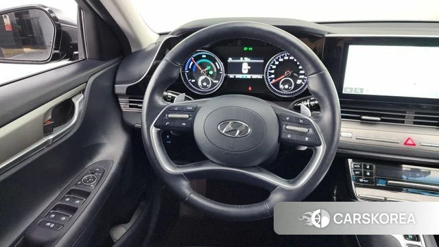 Hyundai The New Grandeur IG Hybrid 2021 Серый из Кореи, фото 3