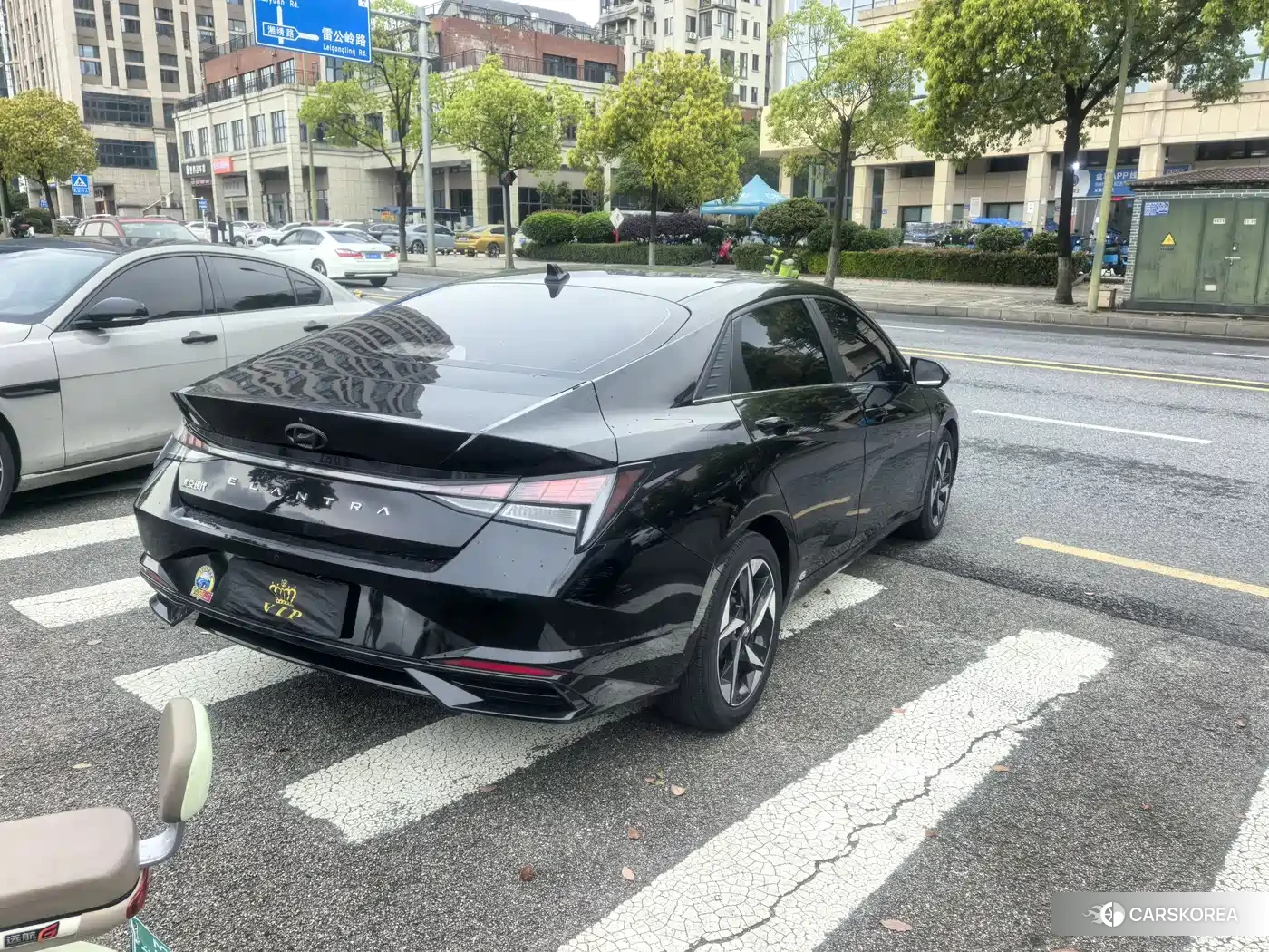 Hyundai Elantra 2021 Черный из Китая, фото 3