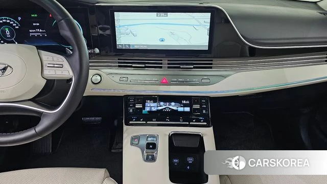 Hyundai The New Grandeur IG Hybrid 2022 Черный из Кореи, фото 3