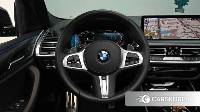 BMW X4 (G02) 2022 Черный из Кореи, фото 3