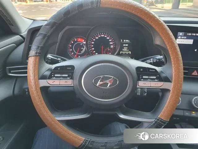 Hyundai Avante (CN7) 2022 Черный из Кореи, фото 3