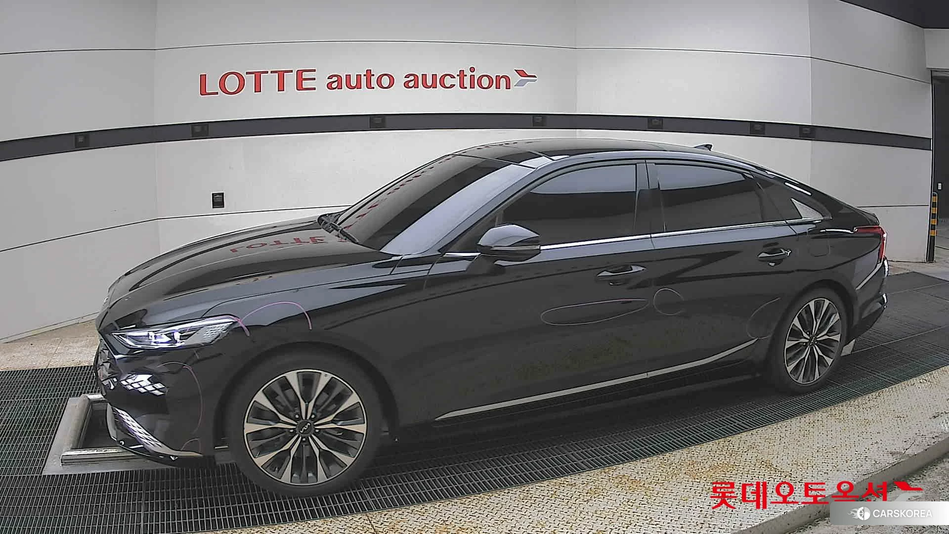 Kia K8 2022 Aurora Black Pearl из Кореи, фото 3