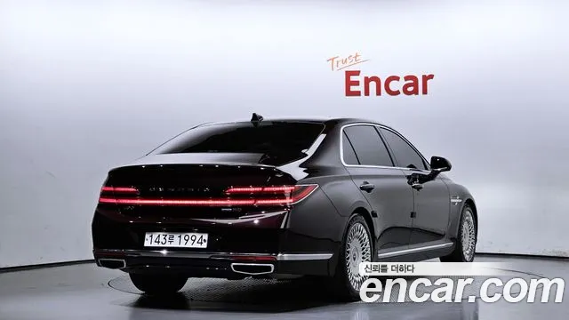 Genesis G90 2019 Красный из Кореи, фото 3