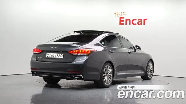 Genesis G80 2018 Серый из Кореи, фото 3