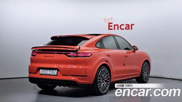 Porsche Cayenne (PO536) 2020 Оранжевый из Кореи, фото 3