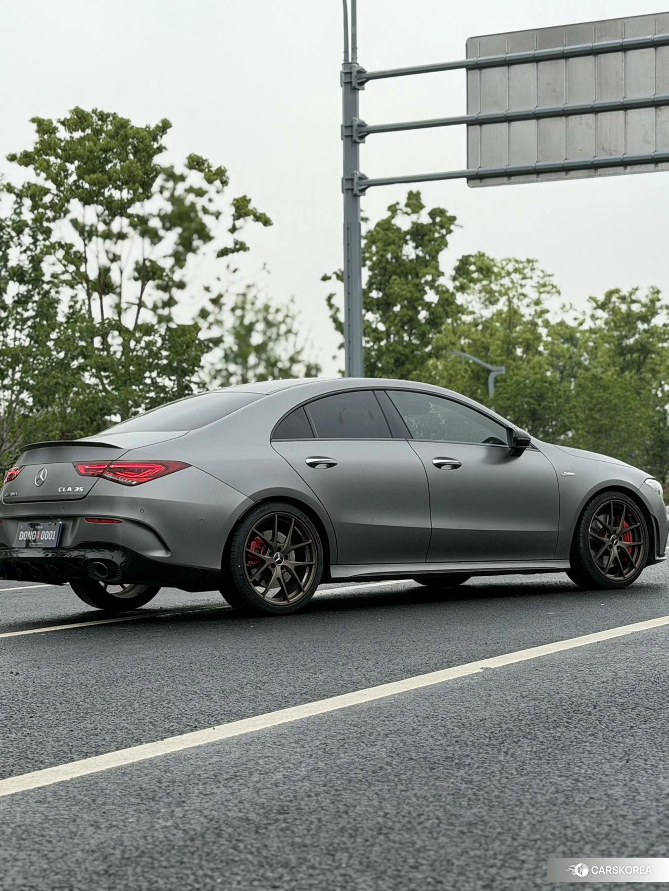 Mercedes-Benz CLA AMG 2021 Темно-серый из Китая, фото 3