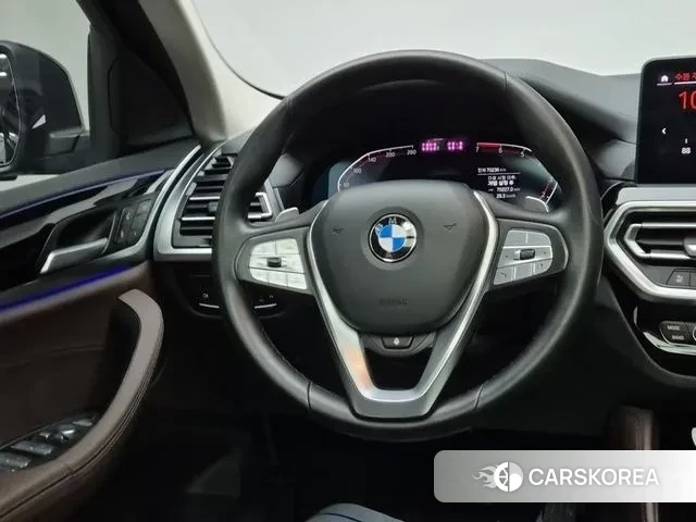 BMW X4 (G02) 2022 Черный из Кореи, фото 3