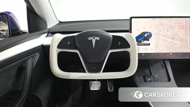 Tesla Model Y 2023 Синий из Кореи, фото 3