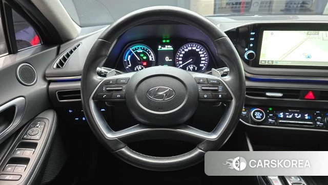 Hyundai Sonata Hybrid (DN8) 2021 Черный из Кореи, фото 3
