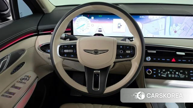 Genesis GV70 2024 Синий из Кореи, фото 3