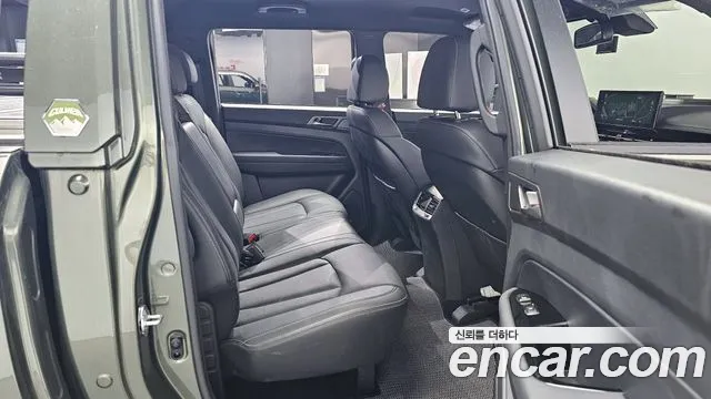 Ssangyong The New Rexton Sports Cannes 2024 Темно-зеленый из Кореи, фото 3