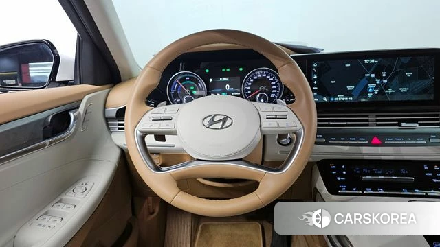 Hyundai The New Grandeur IG Hybrid 2021 Белый из Кореи, фото 3