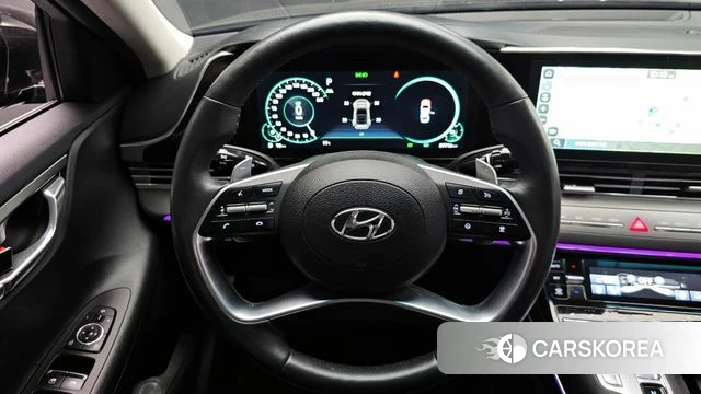 Hyundai The New Grandeur IG Hybrid 2021 Черный из Кореи, фото 3