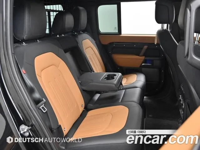 Land Rover Defender (L663) 2024 Черный из Кореи, фото 3