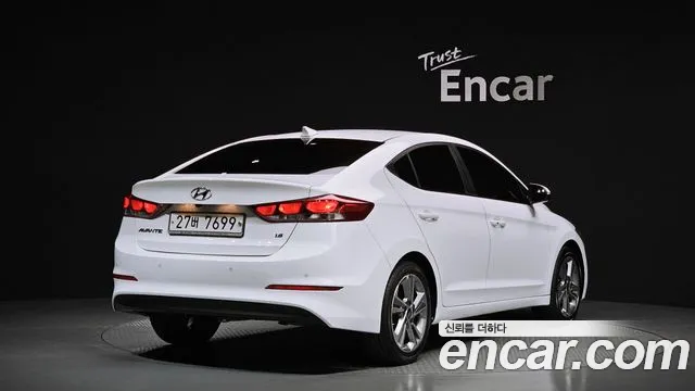 Hyundai Avante AD id 2590729 из Кореи 3