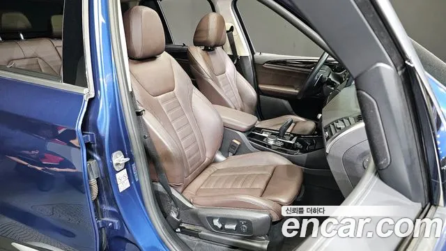 BMW X3 (G01) 2020 Синий из Кореи, фото 3