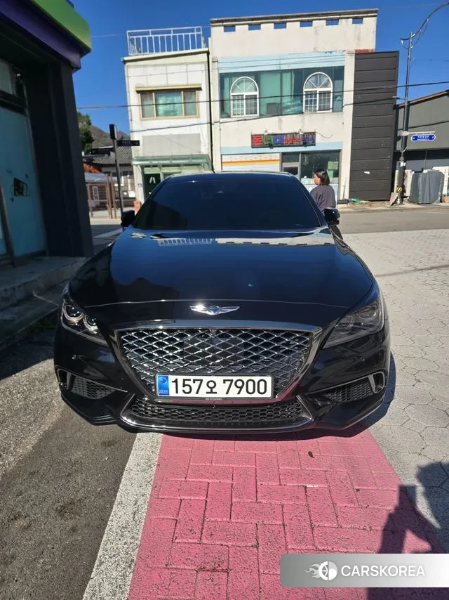 Genesis G80 2020 Черный из Кореи, фото 3