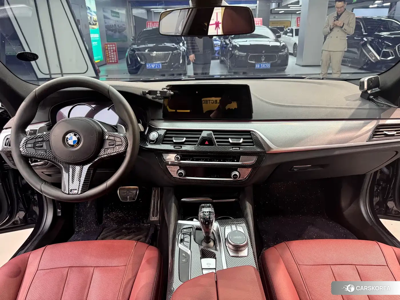 BMW 5 series 2018 Черный из Китая, фото 3
