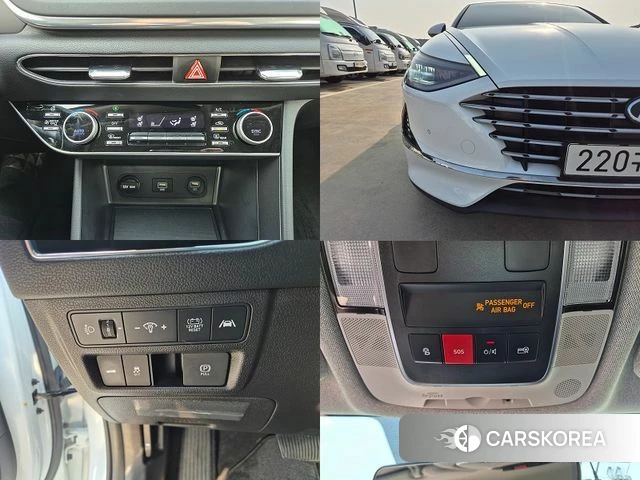 Hyundai Sonata Hybrid (DN8) 2023 Белый из Кореи, фото 3