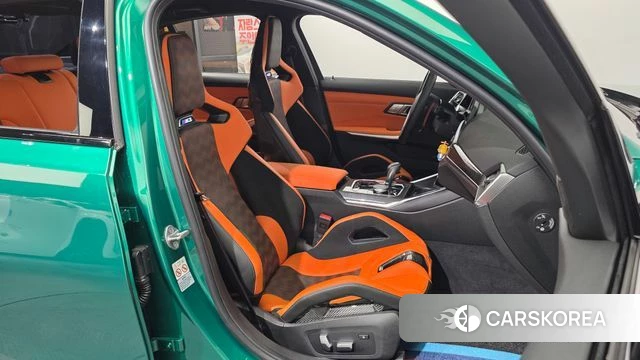 BMW M3 (G80) 2021 Зеленый из Кореи, фото 3