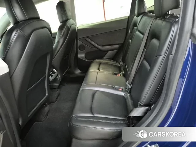 Tesla Model Y 2021 Синий из Кореи, фото 3