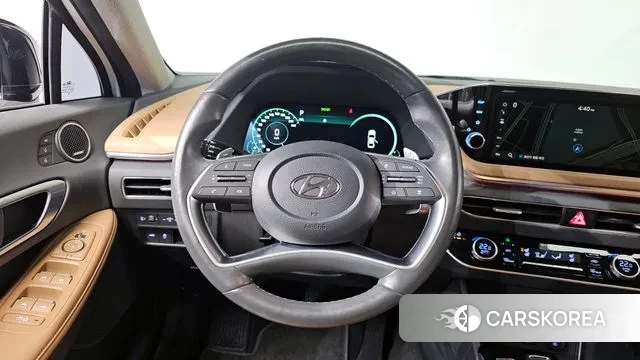 Hyundai Sonata (DN8) 2021 Белый из Кореи, фото 3