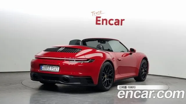 Porsche 911(992) 2023 Красный из Кореи, фото 3