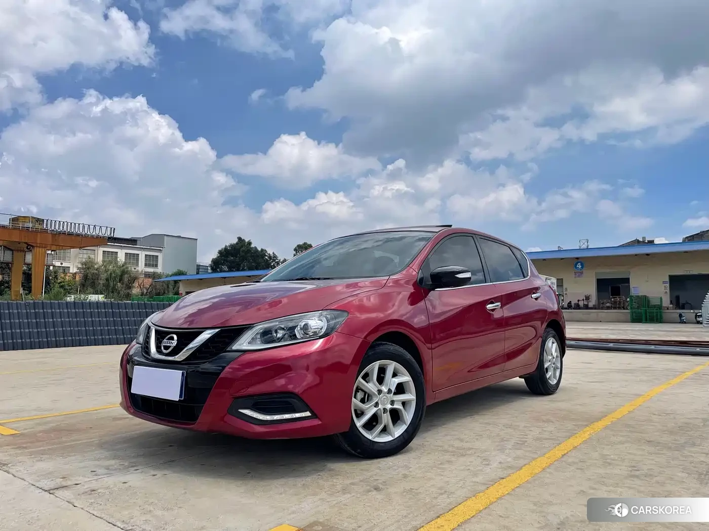 Nissan Tiida 2024 Red/purple из Китая, фото 3