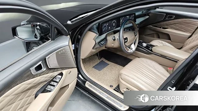 Kia K8 Hybrid 2021 Черный из Кореи, фото 3