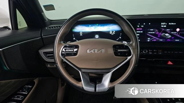 Kia K8 Hybrid 2021 Белый из Кореи, фото 3