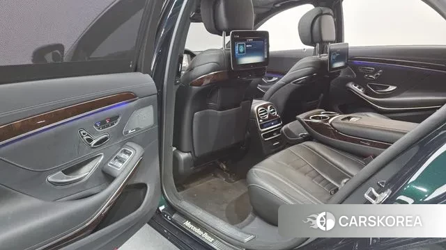 Mercedes-Benz S-Class W222 2018 Темно-зеленый из Кореи, фото 3