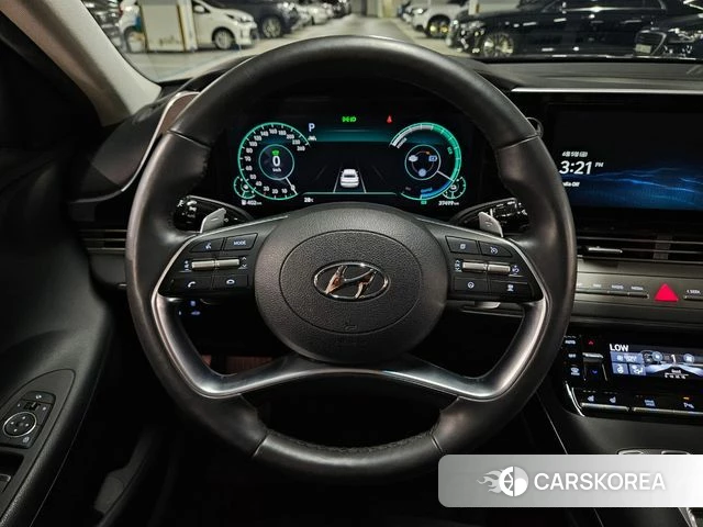 Hyundai The New Grandeur IG Hybrid 2022 Черный из Кореи, фото 3