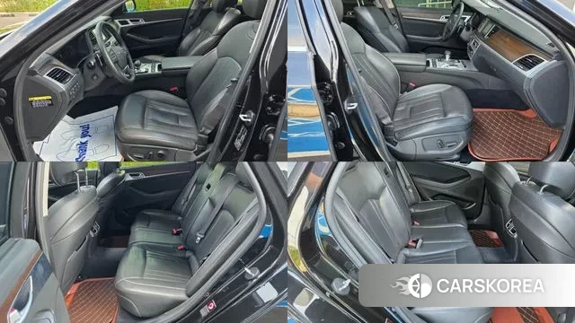 Genesis G80 2018 Черный из Кореи, фото 3