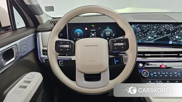 Hyundai Santa Fe (MX5) 2023 Серебристо-серый из Кореи, фото 3