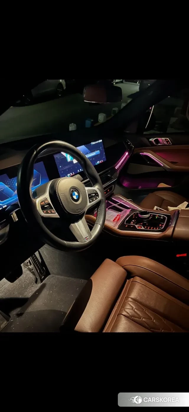 BMW X6 (G06) 2023 Черный из Кореи, фото 3