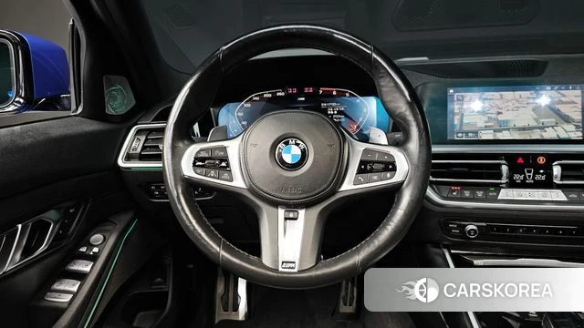 BMW 3 Series (G20) 2021 Синий из Кореи, фото 3