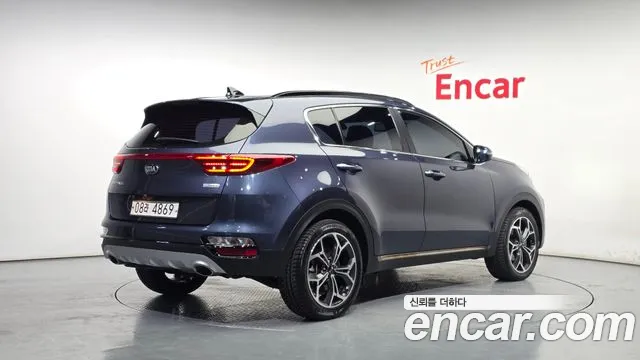 Kia Sportage The Bold 2018 Синий из Кореи, фото 3