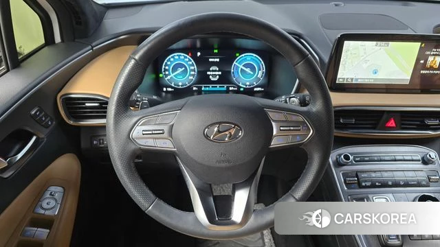 Hyundai The New Santa Fe 2023 Белый из Кореи, фото 3