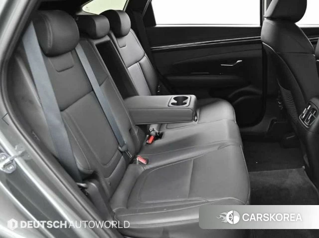 Hyundai Tucson Hybrid (NX4) 2022 Серебристо-серый из Кореи, фото 3