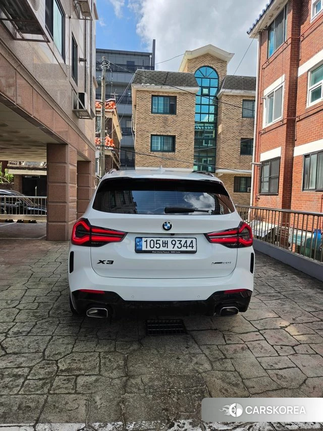 BMW X3 (G01) 2021 Белый из Кореи, фото 3
