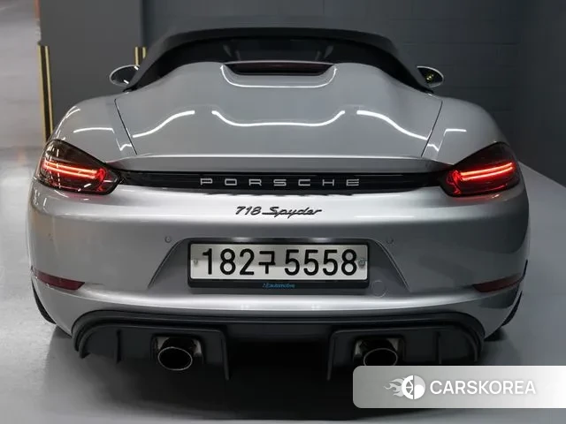 Porsche 718 Boxster 2020 Серебряный из Кореи, фото 3