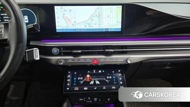 Hyundai Grandeur Hybrid (GN7) 2023 Черный из Кореи, фото 3