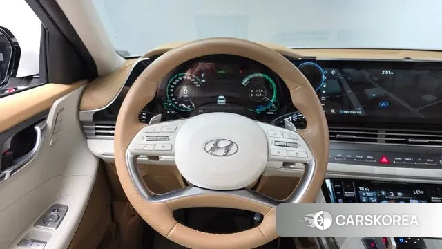 Hyundai The New Grandeur IG Hybrid 2020 Белый из Кореи, фото 3