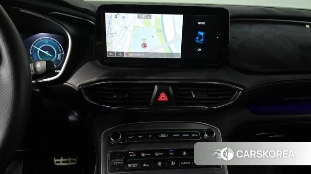 Hyundai The New Santa Fe 2022 Черный из Кореи, фото 3