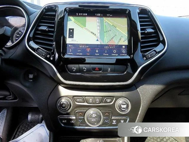 Jeep Cherokee (KL) 2019 Черный из Кореи, фото 3